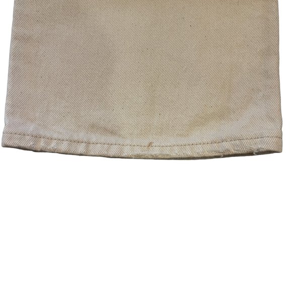 J. Crew Full Length Demi Boot BF654 Jeans in Natural Size 29P - Picture 12 of 13